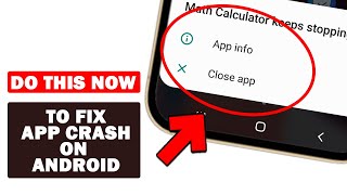 How to Fix App Crashing on Android (100% Working Guide)