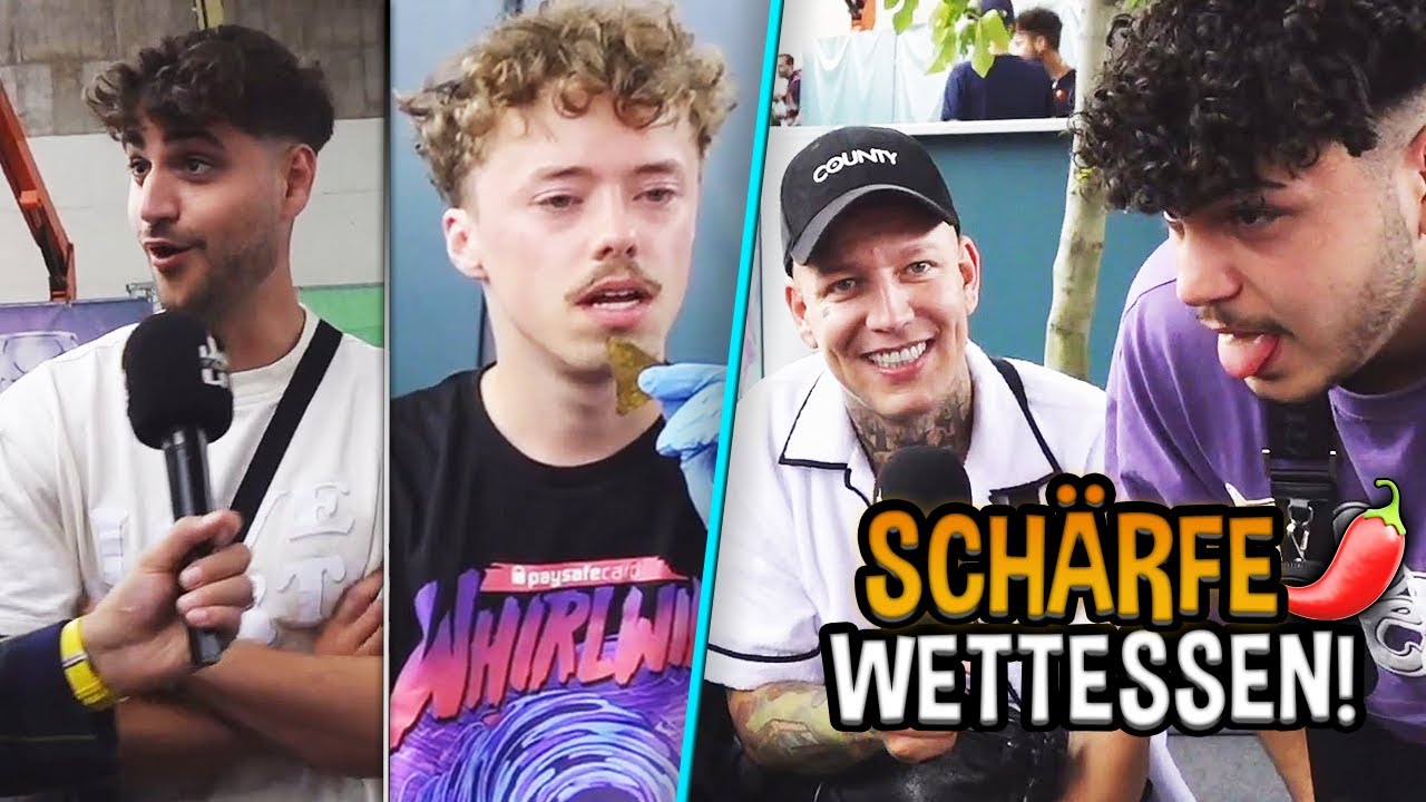 ROHAT vs. ABU im SCHÄRFE Wettessen!🥵 Eli macht das MONTE QUIZ😂 MontanaBlack Gamescom IRL