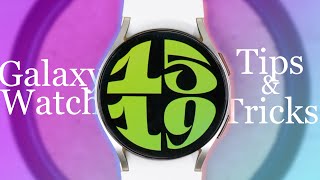 Samsung Galaxy Watch 6/6 Classic tips and tricks | 16 cool features to try!