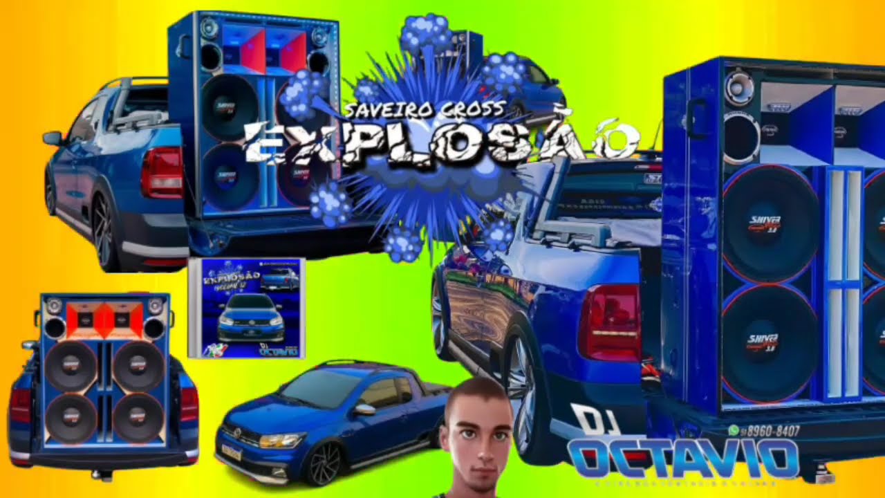 CD SAVEIRO CROSS EXPLOSÃO  DJ OCTÁVIO