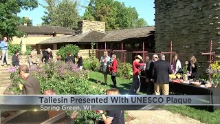 Frank Lloyd Wright's home Taliesin honored for cultural and historical significance