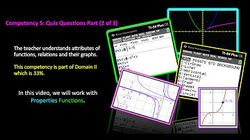 TExES 7-12 (235) Math Exam Competency 5: Quiz Part (3 of 3)