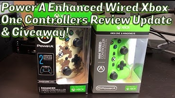 PowerA Enhanced Wired Controller & Mini, Xbox One & Windows Review Update & GIVEAWAY