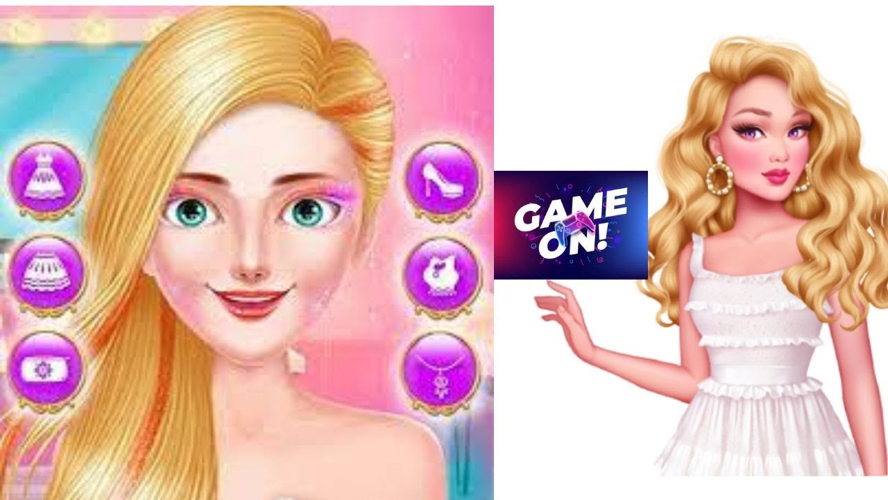 Fashion Doll Dress Up Games and sweet Girls YouTube