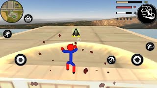 Spider Stickman Rope Hero (Vice Town) screenshot 4