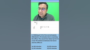Time Speed Distance LoD 1 Questions #ipmat #cuet #catexamprep