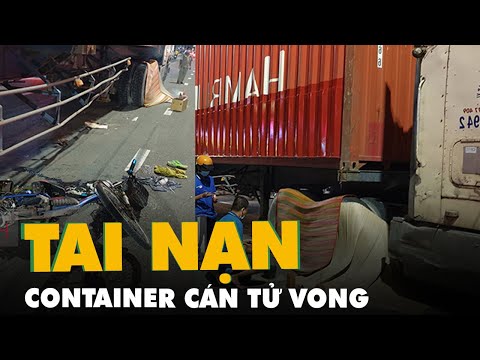 Video Trên đường đi mua thức ăn, hai mẹ con bị xe container... - youtube