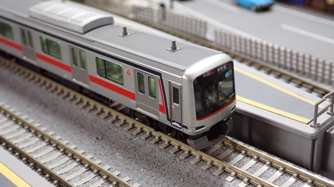 KATO 東急5080系 目黒線【Nゲージ・鉄道模型】 - YouTube