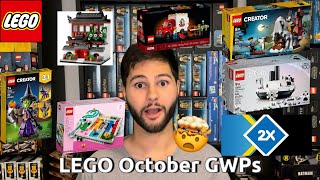 LEGO is Stepping it Up! GWPs Galore in October
