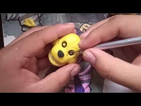 fnaf clay peluches/plush en foamy moldeable (clay tutorial