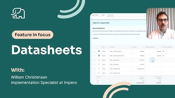 Feature in focus: Datasheets with William from Impero