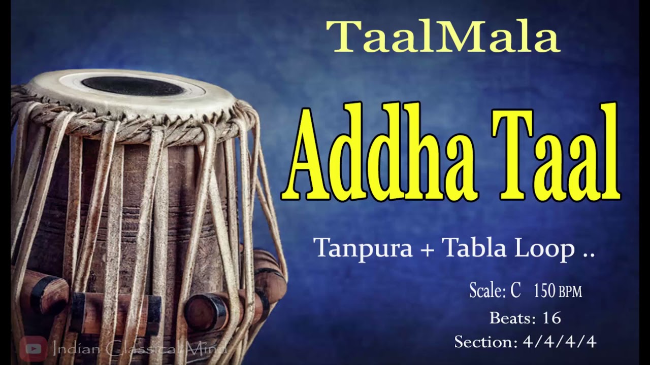Addha Taal Tabla | Tabla Loops | C - YouTube
