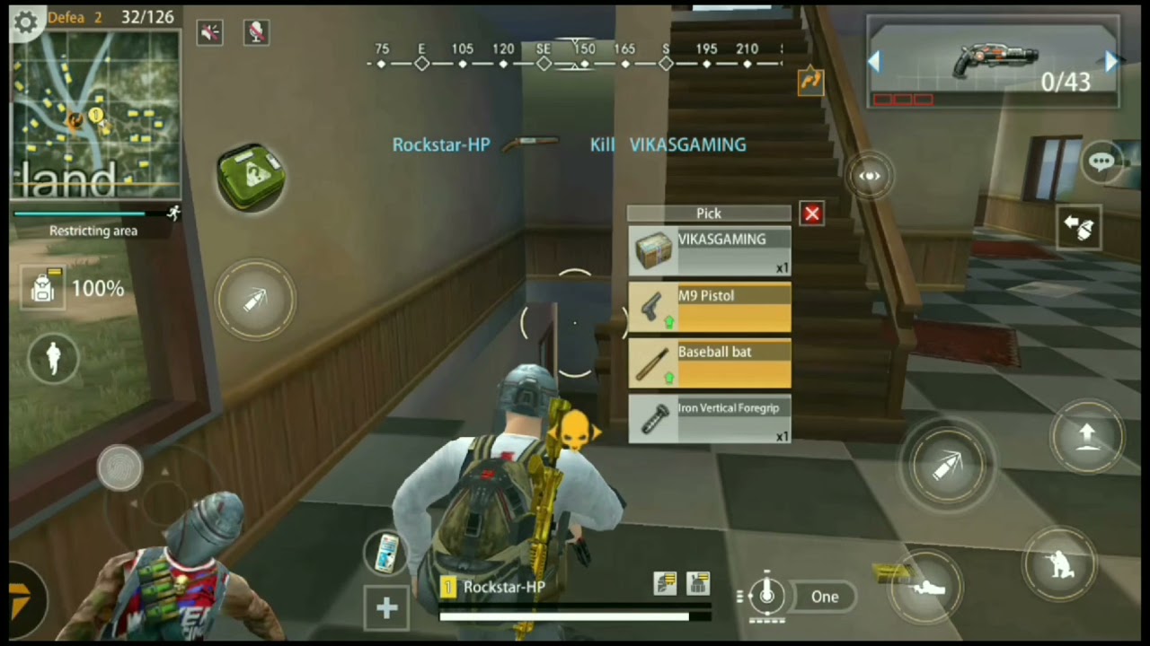 Hopeless Land || Rockstar_HP vs VIKASGAMING || Stadring Rocks-PlayH