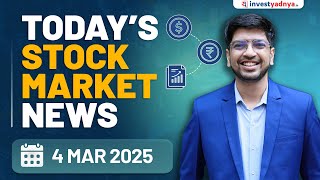 Today's Stock Market News - 4/3/2025 | Aaj ki Taaza Khabar
