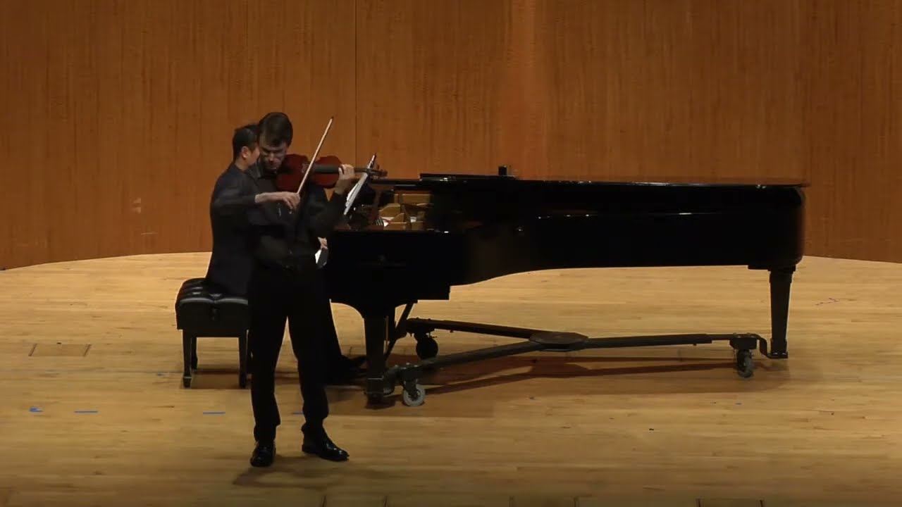 Kenneth Renshaw violin plays Faure Berceuse Op. 16