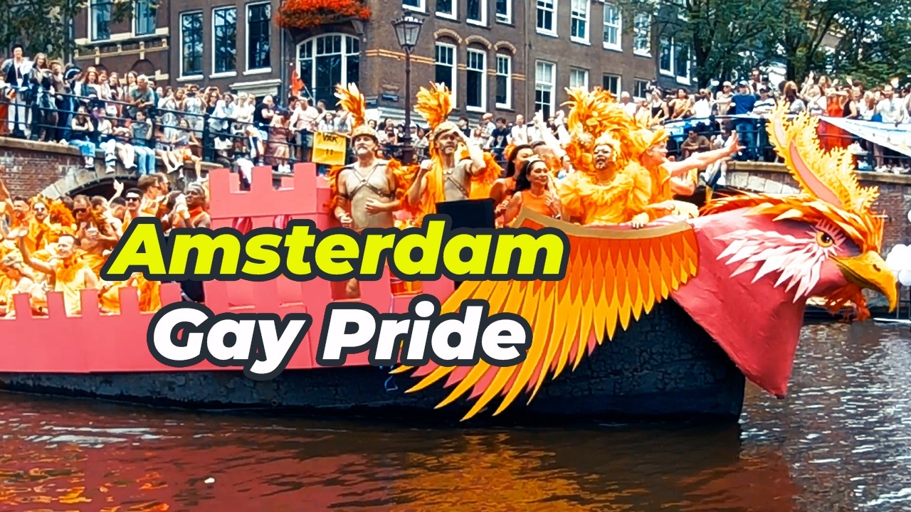 2024 Amsterdam gay Pride Boat Parade