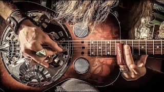 Video thumbnail of "WHISKEY SIPPIN' MUSIC • Laid-Back Delta Blues Guitar"