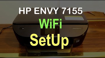 HP Envy 7155 WiFi SetUp review.