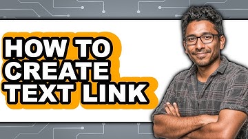 How to Create Text Link - Step by Step
