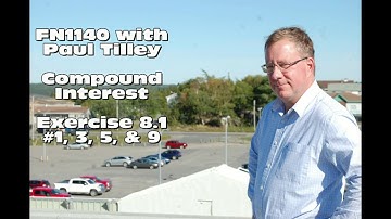 FN1140 - Calculating Compound Interest  - Exercise 8.1