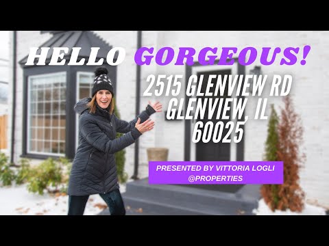 2515 Glenview Rd, Glenview, IL home video tour