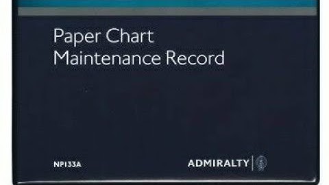 NP 133A - Chart Correction Log (Explained: Contents and How to use)