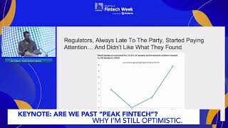 Keynote: Jason Mikula - Are we past "Peak Fintech"?Why I