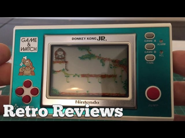 Afskrække afbryde Sentimental Retro Reviews - Donkey Kong JR Game & Watch! - YouTube