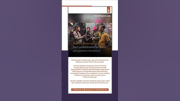 Pengamen Ngamuk, Maksa Masuk Bus Pariwisata di Bandung