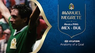 Manuel Negrete Goal | Mexico v Bulgaria | 1986 FIFA World Cup