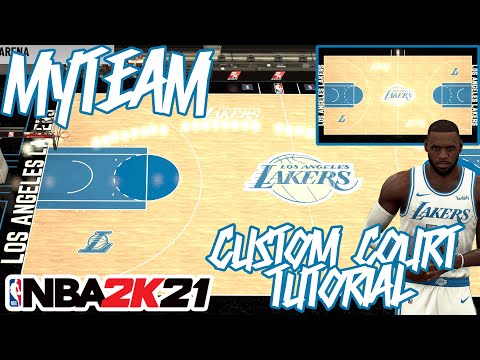 LOS ANGELES LAKERS CUSTOM JERSEY TUTORIAL! HOW TO MAKE LAKERS