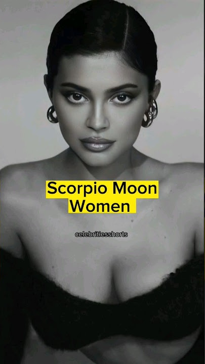 Celebrity women Scorpio Moon #shorts #foryou #celebrities #fyp #celebritynews