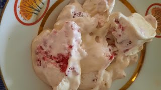 Ice cream Mocha & raspberries//Торт-Мороженое Мокко с малиной и ежевикой. Рецепт в описании // גלידה
