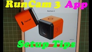 Runcam3 App setup tips screenshot 2