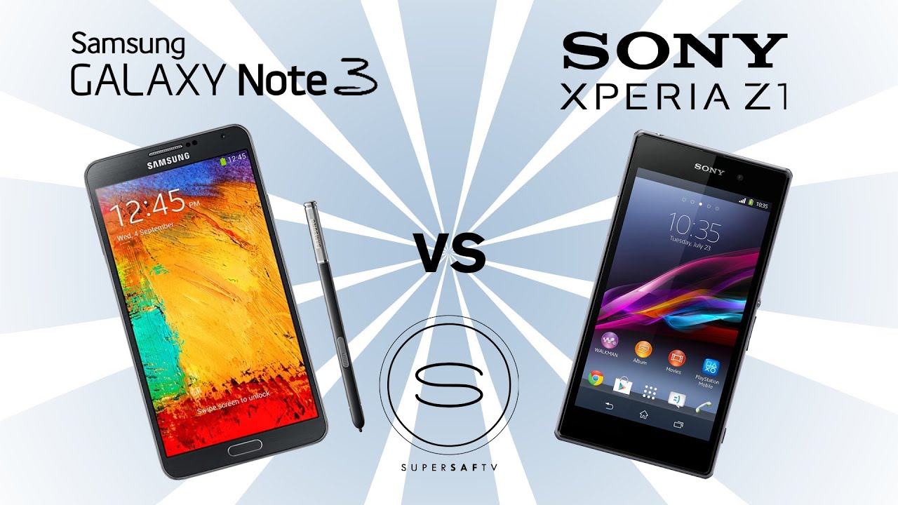 Sony xperia 1 vs. Sony Xperia vs Samsung Galaxy. Sony Xperia 1 v. Sony Xperia Note. Sony Xperia z1 vs Sony Xperia z.