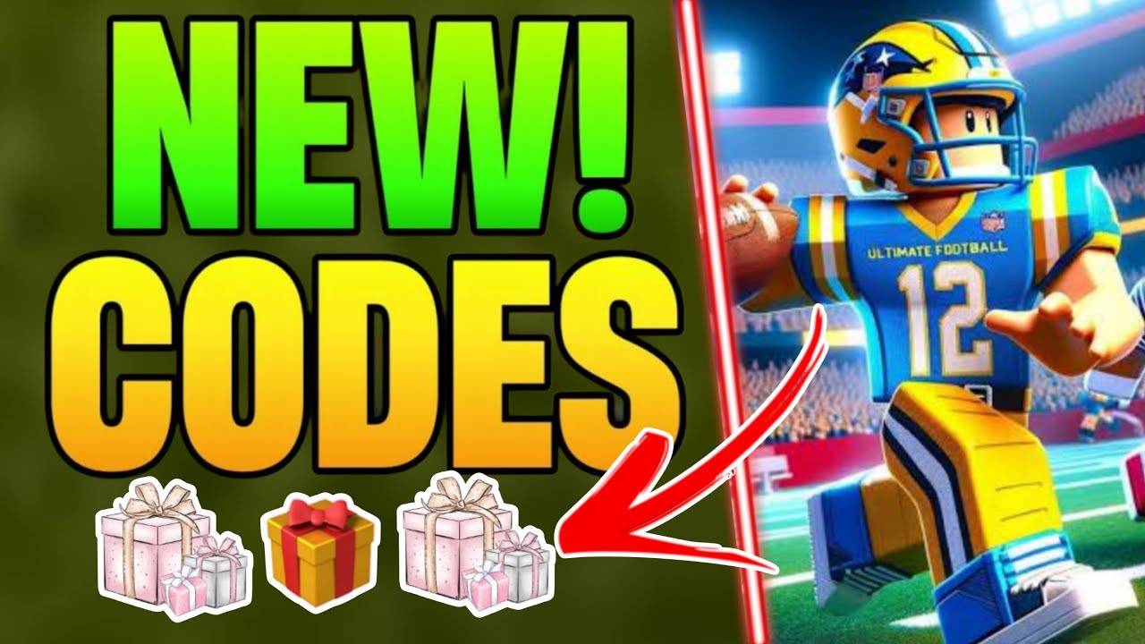 💝 Friday Update 💝 ULTIMATE FOOTBALL CODES - CODES IN ROBLOX ULTIMATE ...