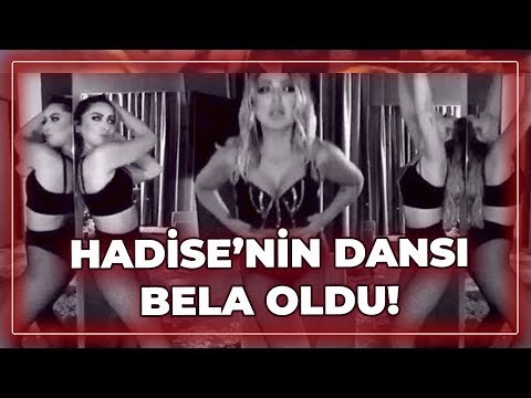 Hadise'nin Reynmen'in şarkısı eşliğindeki dansı başına bela oldu! Uyarı aldı