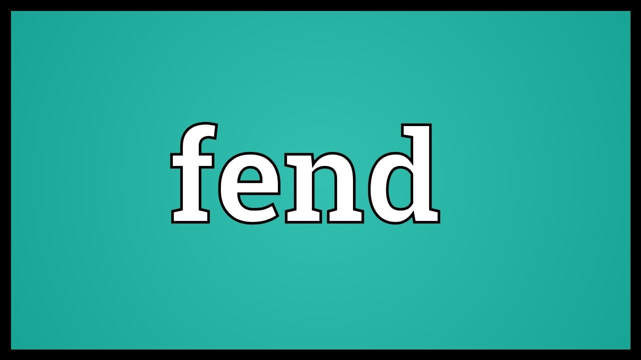Fend meaning