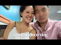 sf vlog | introducing the parents, farmers market, soy milk from scratch, re-living our love story!