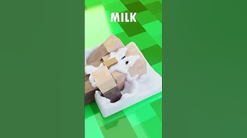 Villager VS Different Material Simulation in Minecraft ⛏️🔥 #3d #satisfying #shorts #blender3d