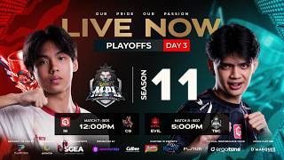 LIVE 🔴 MPL SG Season 11 |Playoffs Day 3 | Grand Finals
