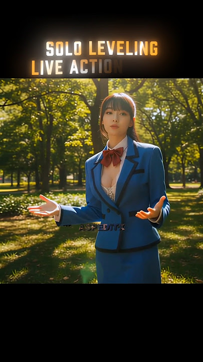 Solo Leveling LIVE Shooting Scene BTS #anime