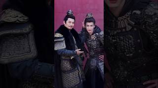 Pursuit of Jade BTS Like uncle, like nephew 🥰 #zhanglinghe #pursuitofjade #cdrama