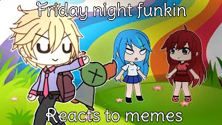 Fnf Characters Reacts Animation Memes About Them & More Part 65 Gacha Lovely