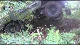 Land rover 101 off roading