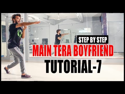 Dance Tutorial Main Tera Boyfriend | Step by step | Bolly-Hop | Vicky Patel Choreography