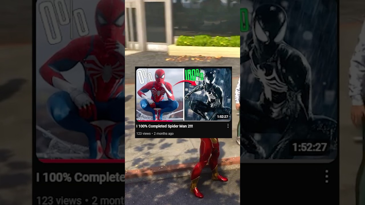 I 100% Completed Spider Man 2!!!