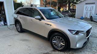 Mazda CX-90 PHEV plug-in hybrid OWNERS REVIEW. A $42,000 8 passenger AWD SUV that gets 50+ mpg