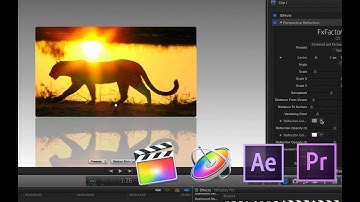 Perspective Reflection Effect for Final Cut Pro X, Premiere Pro, After Effects & Motion