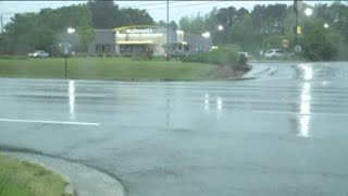 Rain picking up in Newnan